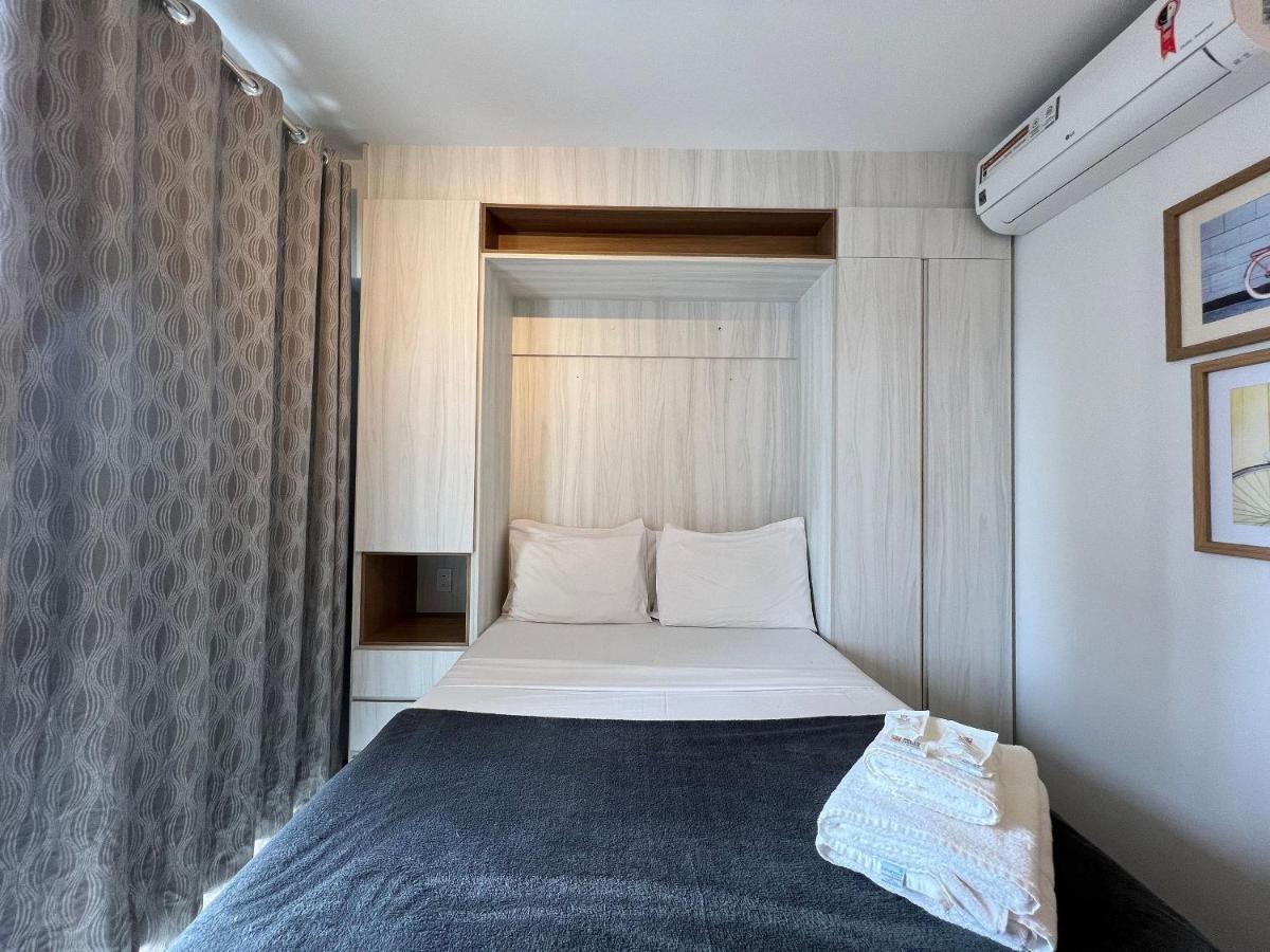 Mh 21214 - Perfeito Studio Ac/wi-fi/cama Queen *