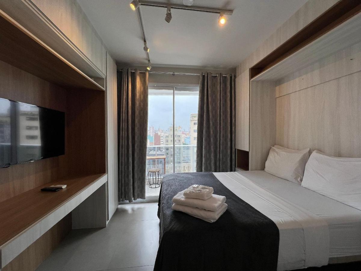 Casa de férias Mh 21214 - Perfeito Studio Ac/wi-fi/cama Queen *